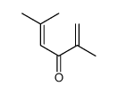 2,5-dimethylhexa-1,4-dien-3-one结构式