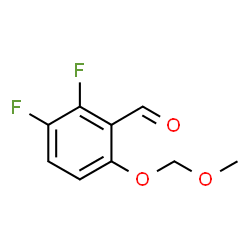 2,3-Difluoro-6-(methoxymethoxy)benzaldehyde Structure