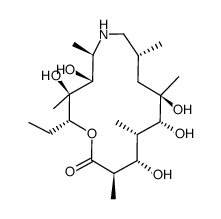9a-aza-9-deoxo-9,9-dihydro-9a-homoerythronolide A Structure