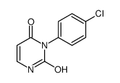 3-(4-chlorophenyl)-1H-pyrimidine-2,4-dione Structure