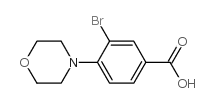 3-溴-4-(4-吗啉基)苯甲酸图片