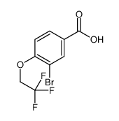 3-Bromo-4-(2,2,2-trifluoroethoxy)benzoic acid picture