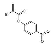 (4-nitrophenyl) 2-bromoprop-2-enoate Structure