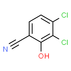 3,4-dichloro-2-hydroxybenzonitrile structure