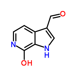 7-Hydroxy-6-azaindole-3-carbaldehyde picture