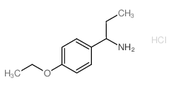 [1-(4-Ethoxyphenyl)propyl]amine hydrochloride picture