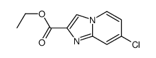 7-氯咪唑并[1,2-a]吡啶-2-羧酸乙酯结构式