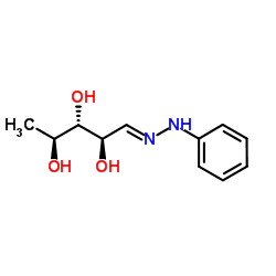 5-Deoxy-L-ribose phenylhydrazone结构式