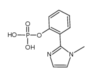 bis(2-(1-methyl-1H-imidazolyl)phenyl)phosphate结构式