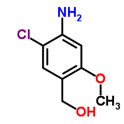 (4-Amino-5-chloro-2-methoxyphenyl)methanol Structure