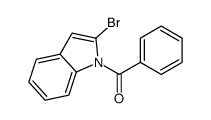 (2-bromoindol-1-yl)-phenylmethanone结构式