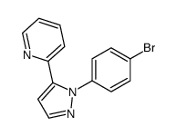 2-(1-(4-BROMOPHENYL)-1H-PYRAZOL-5-YL)PYRIDINE结构式
