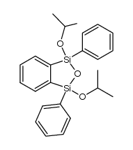 1,3-diisopropoxy-1,3-diphenyl-1,3-dihydrobenzo[c][1,2,5]oxadisilole Structure