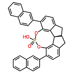 (11aR)-10,11,12,13-四氢-5-羟基-3,7-二-2-萘-5-氧化物-二茚基[7,1-de：1'',7''-fg] [1,3,2]二氧杂磷杂八环图片