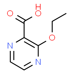 3-Ethoxypyrazine-2-carboxylic acid结构式