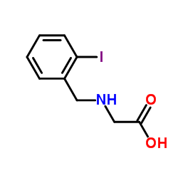 N-(2-Iodobenzyl)glycine Structure