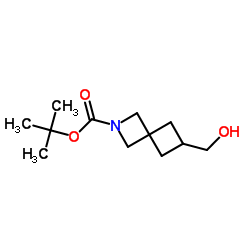 2-Boc-2-aza-spiro[3.3]heptane-6-Methanol structure