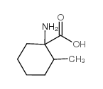 1-amino-2-methylcyclohexane-1-carboxylic acid Structure
