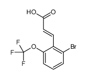 2-Bromo-6-(trifluoromethoxy)cinnamic acid picture