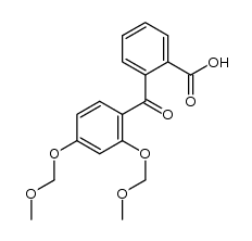 2-(2,4-bis(methoxymethoxy)benzoyl)benzoic acid Structure