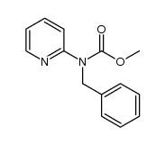 methyl benzylpyridin-2-ylcarbamate结构式