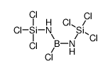 Boranediamine, 1-chloro-N,N'-bis(trichlorosilyl) Structure