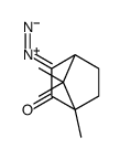 2-diazonio-4,7,7-trimethylbicyclo[2.2.1]hept-2-en-3-olate结构式