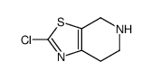2-chloro-4,5,6,7-tetrahydro-[1,3]thiazolo[5,4-c]pyridine Structure