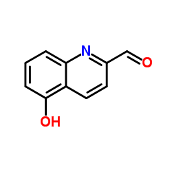 5-Hydroxy-2-quinolinecarbaldehyde Structure