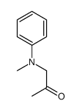 1-(N-methylanilino)propan-2-one结构式