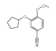 3-(CYCLOPENTYLOXY)-4-METHOXYBENZONITRILE Structure