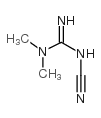N’-Cyano-N,N-dimethylguanidine Structure