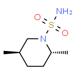 1-Piperidinesulfonamide,2,5-dimethyl-,trans-(8CI) structure