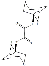 3-oxa-8-azabicyclo[3.2.1]octane oxalate结构式