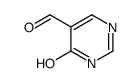 5-Pyrimidinecarboxaldehyde, 4-hydroxy- (8CI) structure