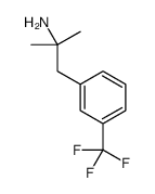 α,α-Dimethyl-m-(trifluoromethyl)phenethylamine Structure
