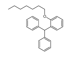 Heptyltrityl ether structure