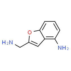 2-Benzofuranmethanamine,4-amino-结构式