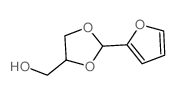 1,3-Dioxolane-4-methanol,2-(2-furanyl)- structure