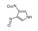 1H-Pyrrole,3,4-dinitroso-(9CI) structure