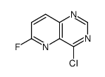 4-chloro-6-fluoropyrido[3,2-d]pyrimidine Structure