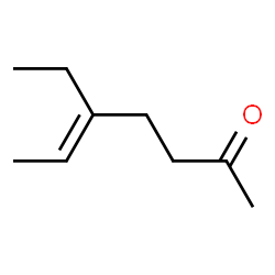 5-Hepten-2-one, 5-ethyl-, (E)- (9CI)结构式