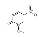 2(1H)-Pyrimidinone,1-methyl-5-nitro- Structure