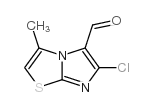 6-chloro-3-methylimidazo[2,1-b][1,3]thiazole-5-carbaldehyde(SALTDATA: FREE)结构式