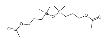 1,3-bis(3-acetoxypropyl)-1,1,3,3-tetramethyldisiloxane结构式