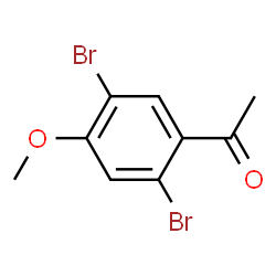 2',5'-Dibromo-4'-methoxyacetophenone结构式