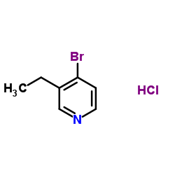 4-bromo-3-ethylpyridine hydrochloride Structure