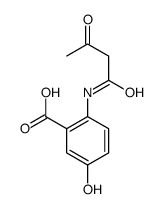 5-hydroxy-2-(3-oxobutanoylamino)benzoic acid结构式