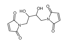 1 4-DIMALEIMIDO-2 3-BUTANEDIOL Structure