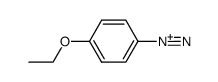 4-ethoxybenzenediazonium Structure